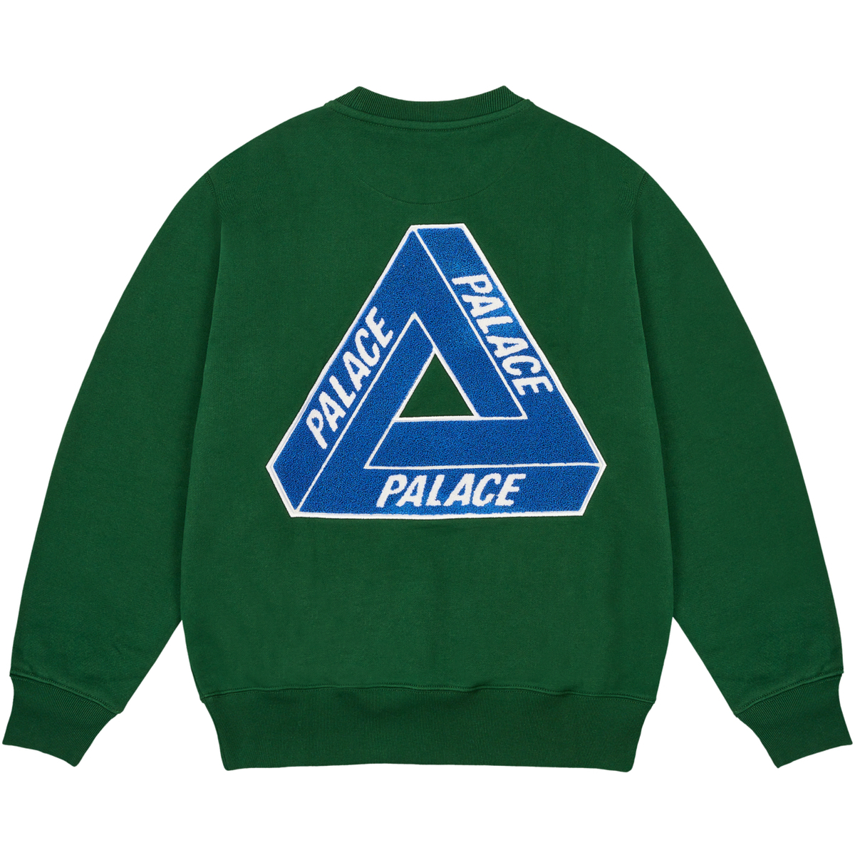 Thumbnail CHENILLE TRI-FERG CREW RACEY GREEN one color