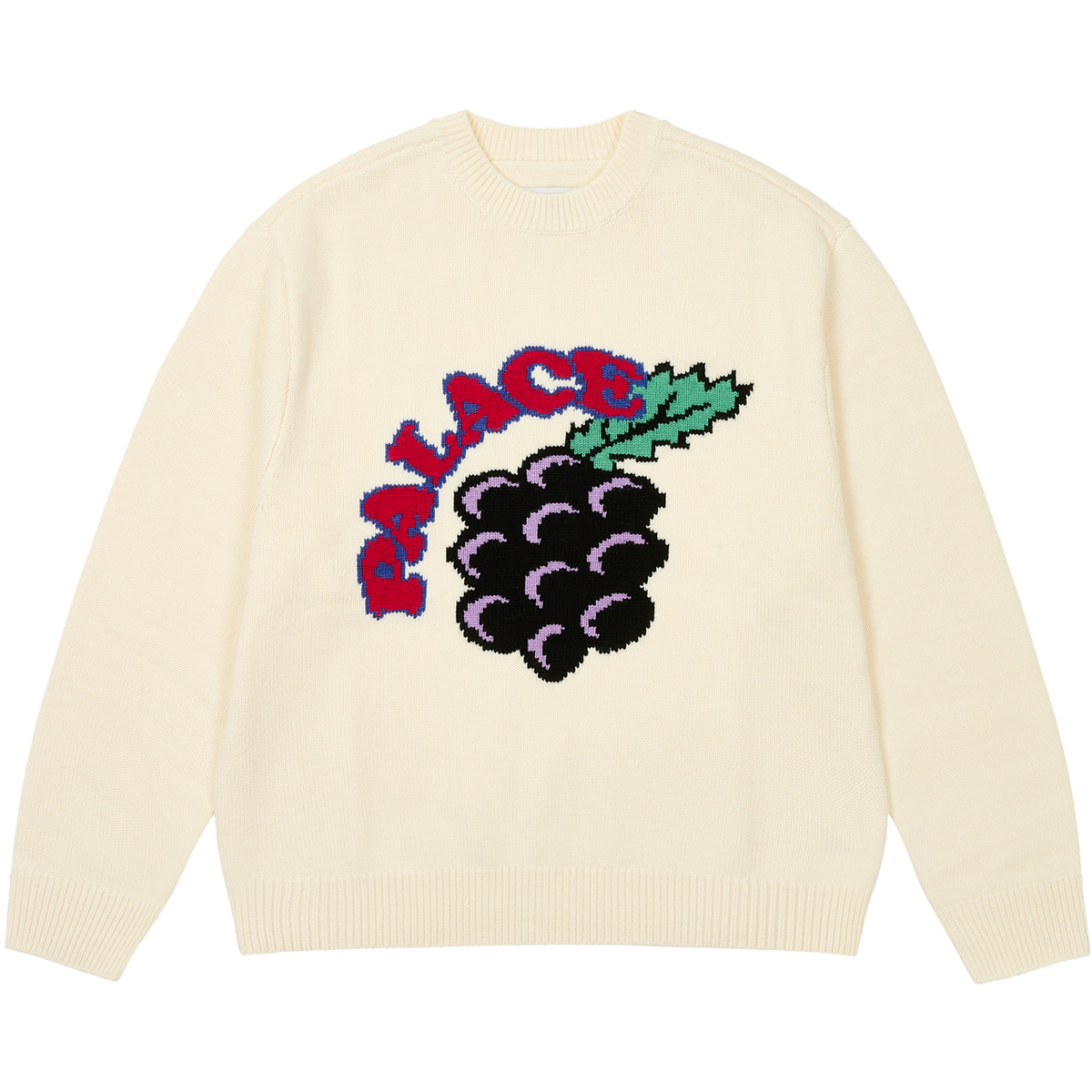 Thumbnail GRAPE KNIT SOFT WHITE one color