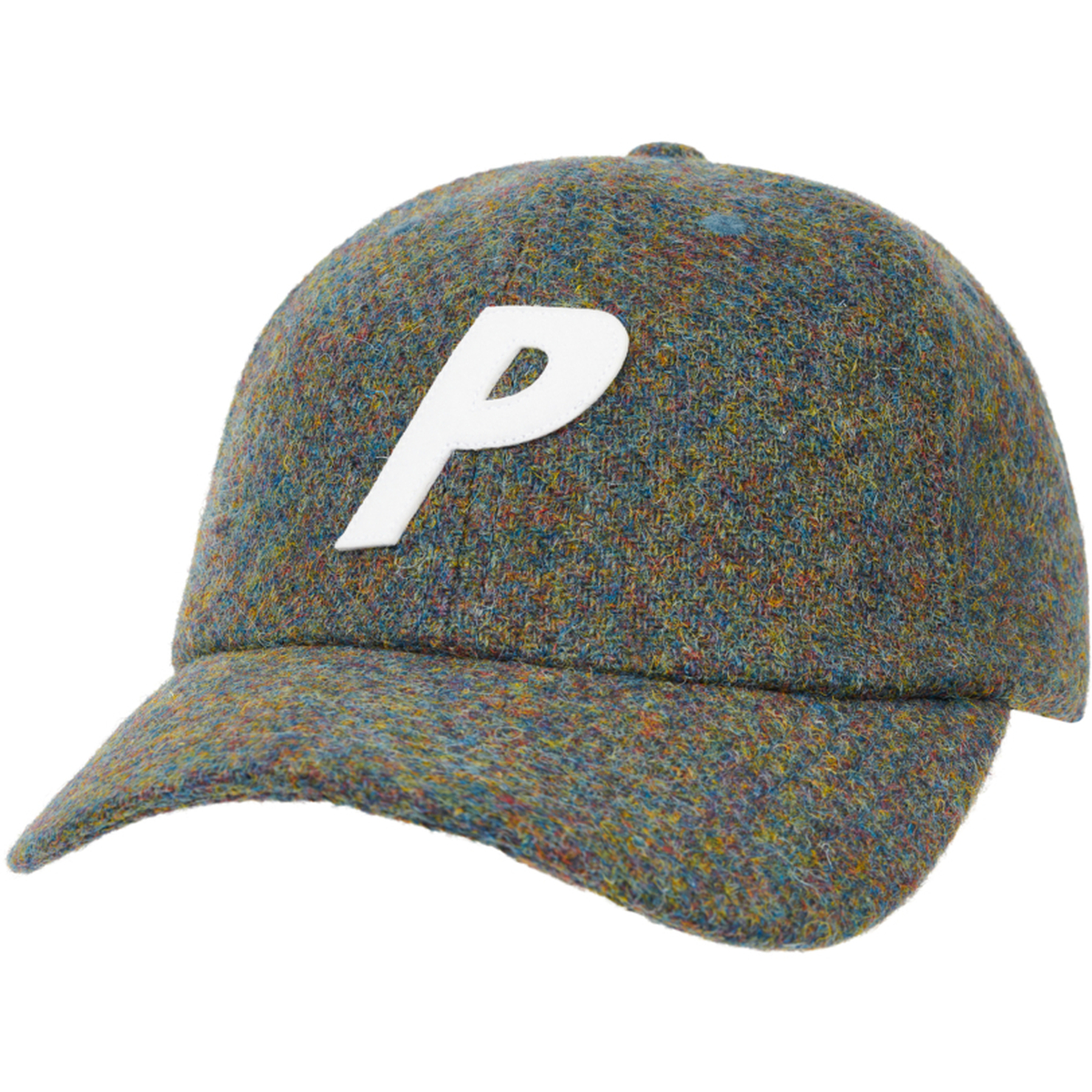 Thumbnail HARRIS TWEED P 6-PANEL GREEN one color