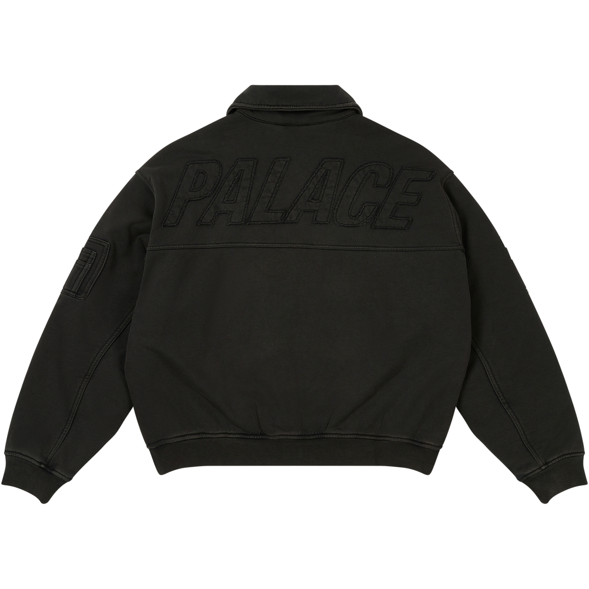 Thumbnail HEAVY BOMBER JACKET BLACK one color