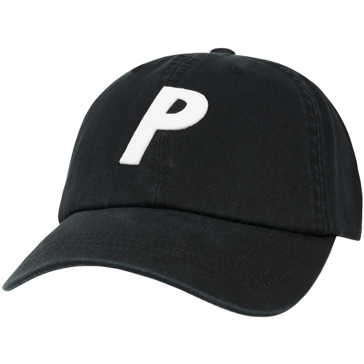 Thumbnail P 6-PANEL BLACK one color