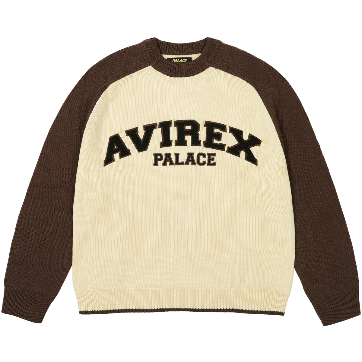 Thumbnail PALACE AVIREX KNIT CAKED BROWN one color