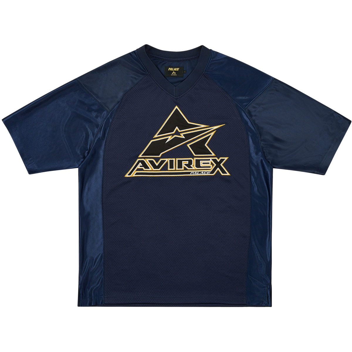 Thumbnail PALACE AVIREX MESH JERSEY NAVY one color