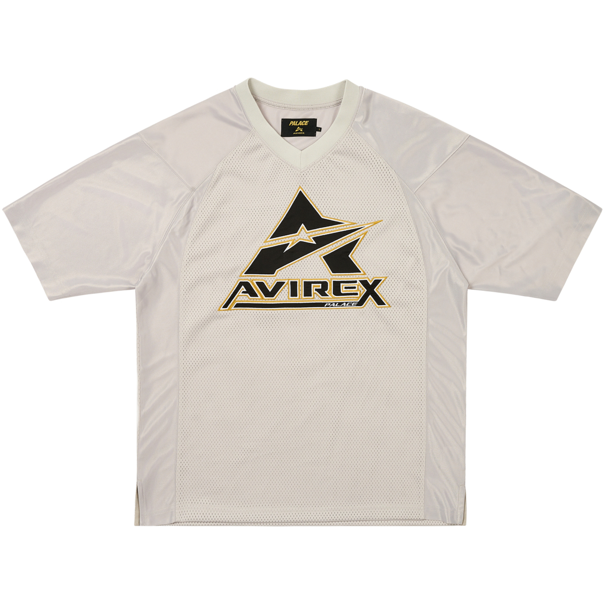 Thumbnail PALACE AVIREX MESH JERSEY SILVER one color