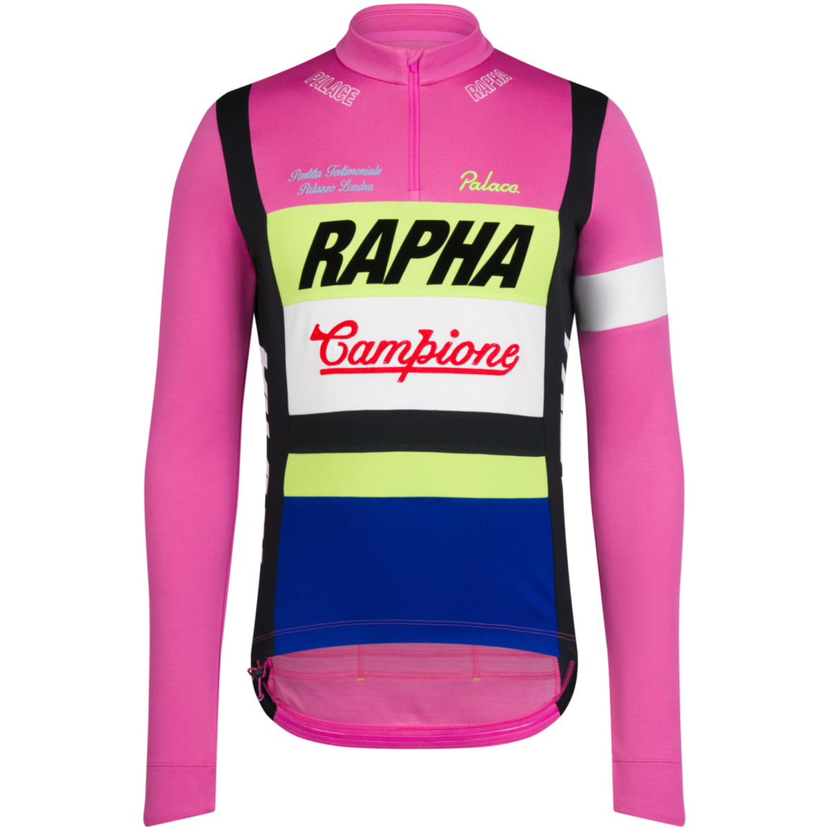 Thumbnail PALACE RAPHA CLASSICO LONGSLEEVE JERSEY PINK one color