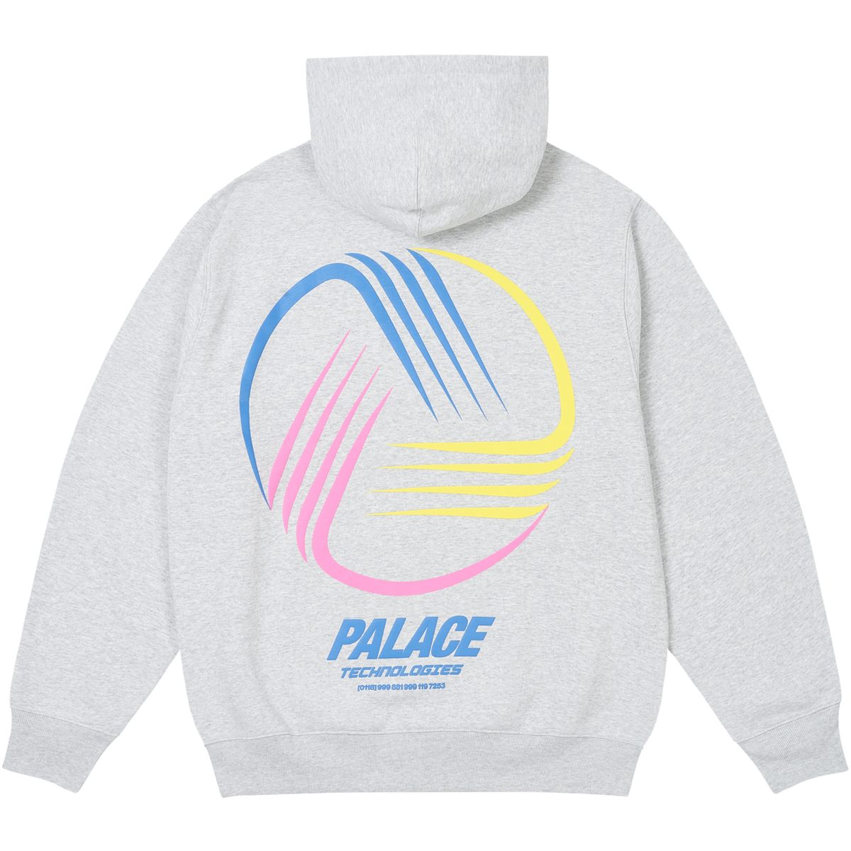 Thumbnail PALACE TECHNOLOGIES HOOD GREY MARL one color