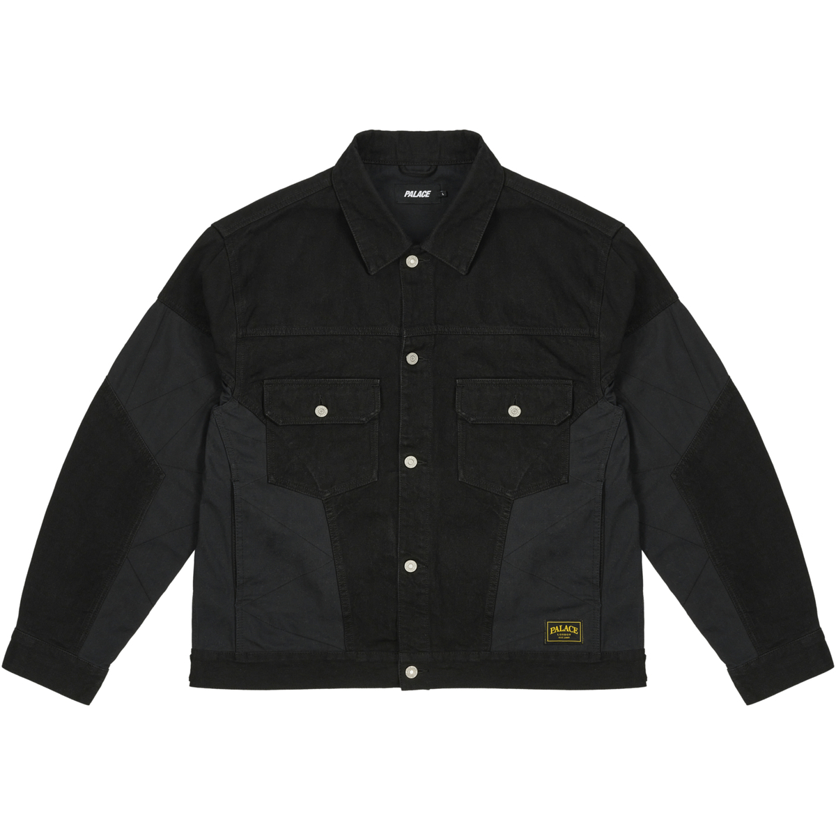 Thumbnail PANEL DENIM JACKET BLACK one color