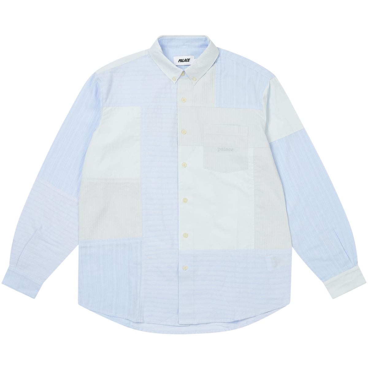 Thumbnail PATCHY SHIRT FAINT BLUE one color