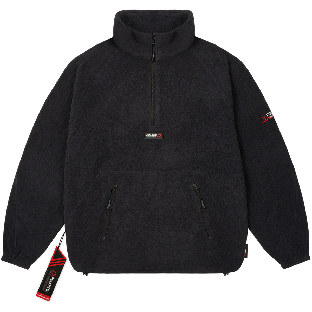 Thumbnail POLARTEC 1/2 ZIP JACKET BLACK one color