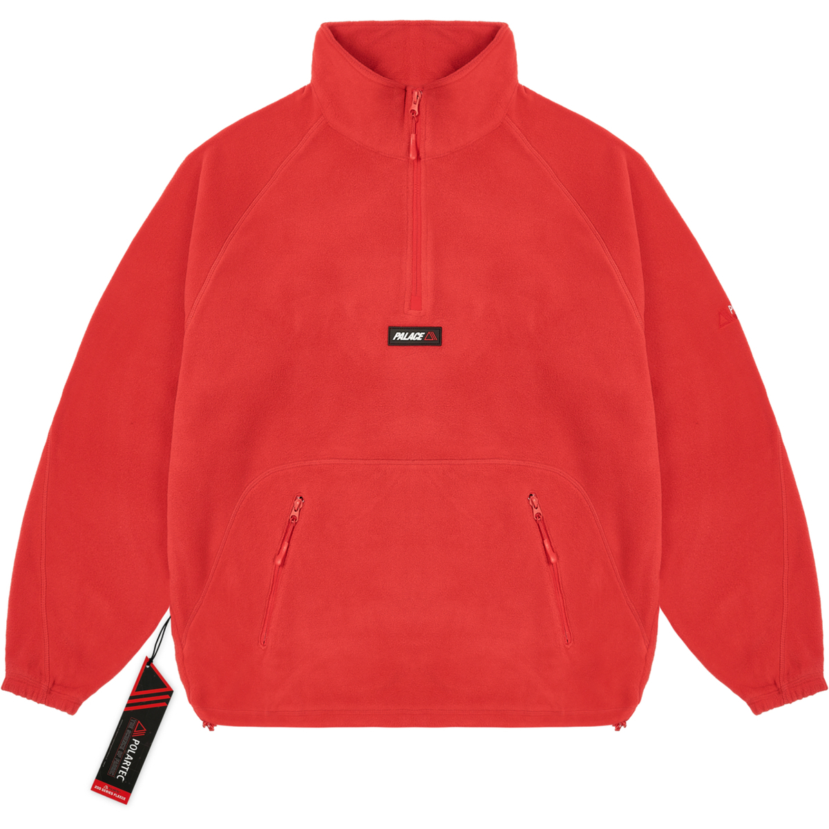 Thumbnail POLARTEC 1/2 ZIP JACKET TOMATO RED one color