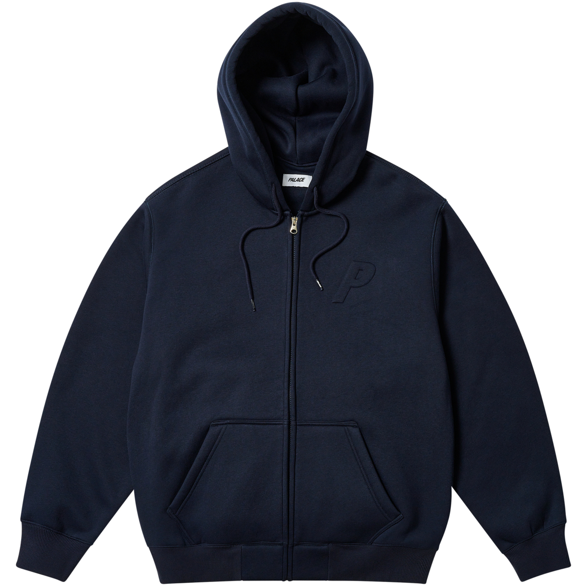 Thumbnail THERMAL EMBOSSED P3 ZIP HOOD NAVY one color