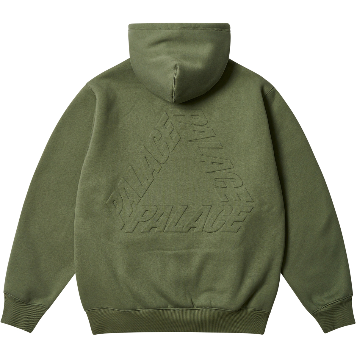 Thumbnail THERMAL EMBOSSED P3 ZIP HOOD THE DEEP GREEN one color