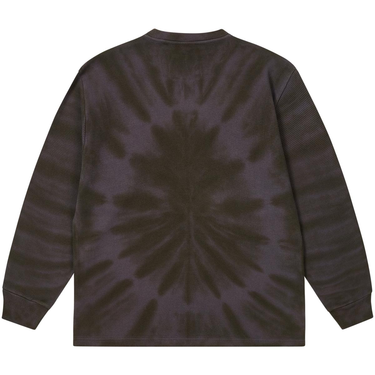 Thumbnail TIE-DYE WAFFLE LONGSLEEVE COAL GREY one color