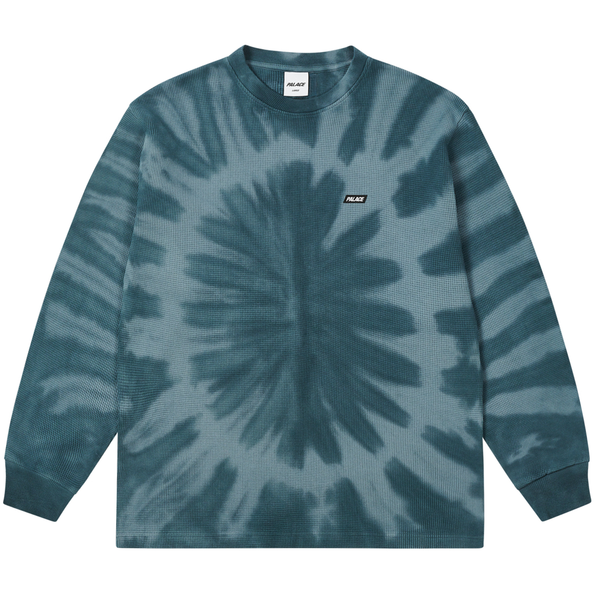 Thumbnail TIE-DYE WAFFLE LONGSLEEVE NAVY one color